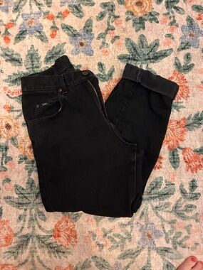 Vintage Lee High-Rise Women's Jeans in Black